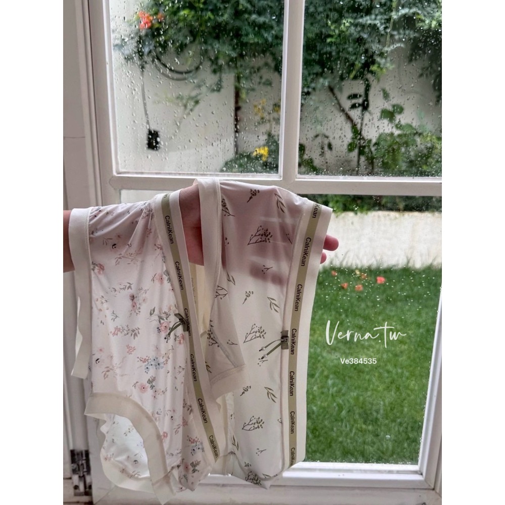 夏日必買！肌膚裸感碎花內褲6套組-細節圖4