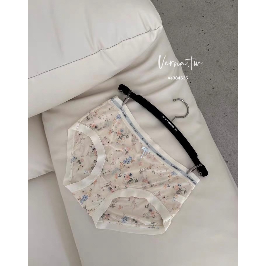 夏日必買！肌膚裸感碎花內褲6套組-細節圖6