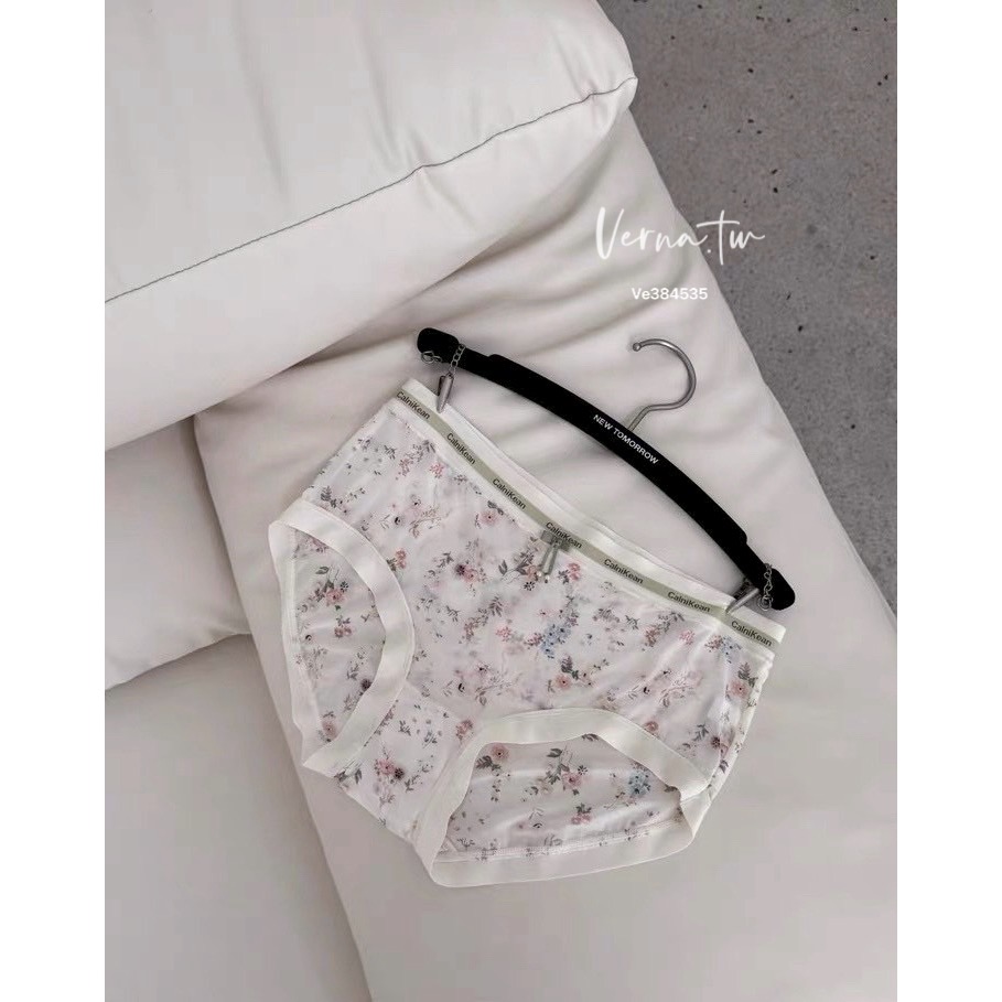 夏日必買！肌膚裸感碎花內褲6套組-細節圖9