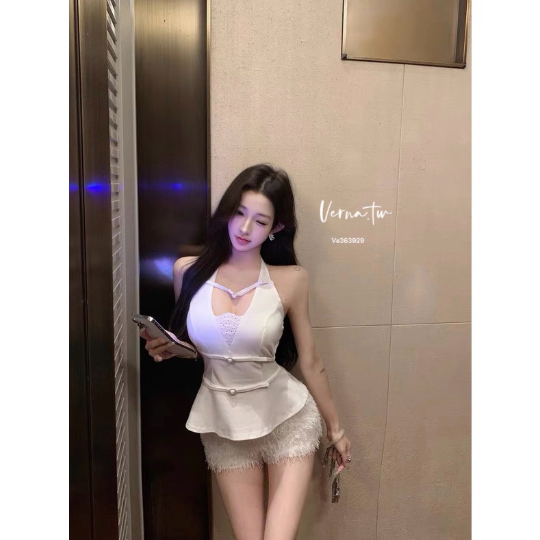 重工金屬設計釦辣眼背心-細節圖5