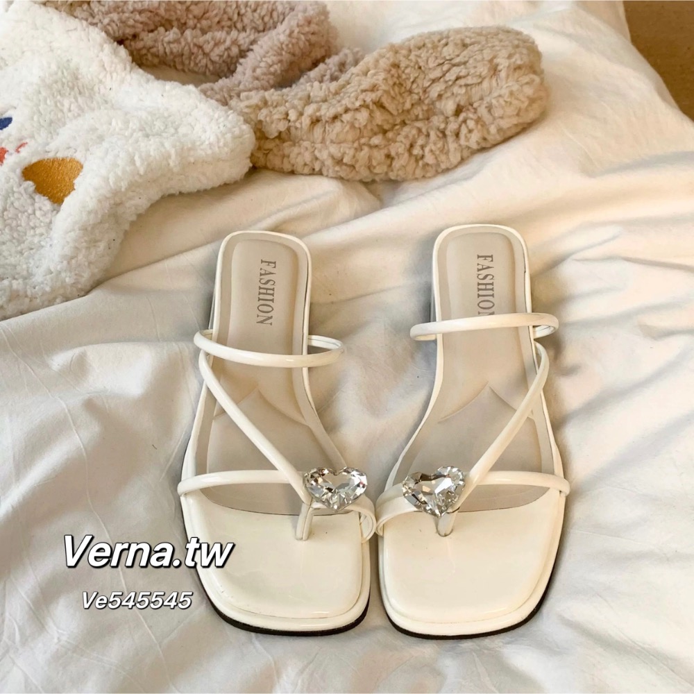 心動水鑽涼鞋-細節圖2