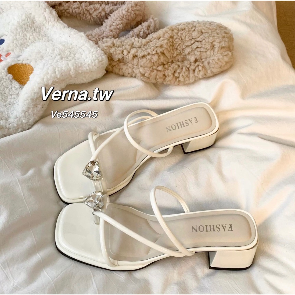 心動水鑽涼鞋-細節圖3