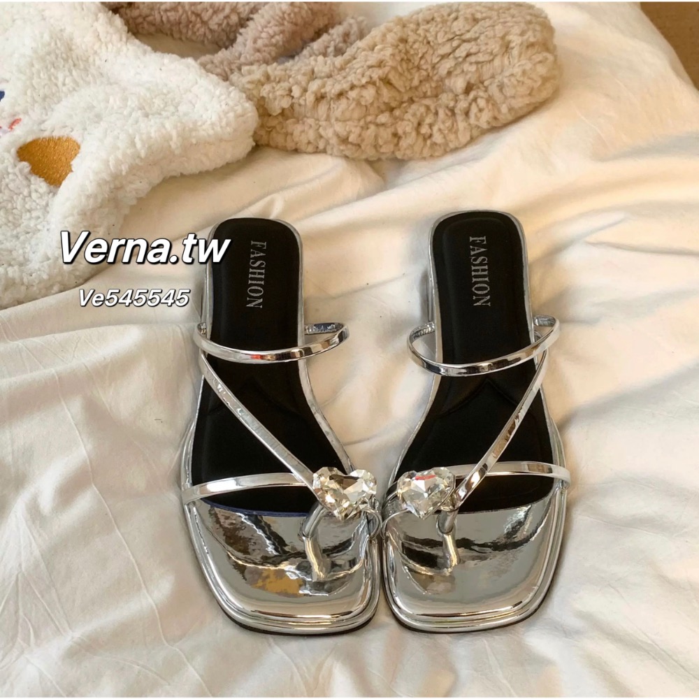 心動水鑽涼鞋-細節圖6