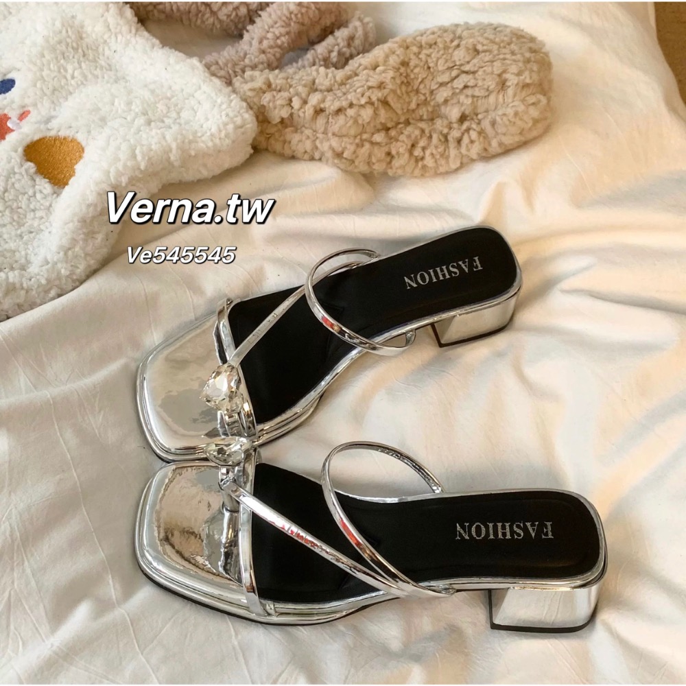 心動水鑽涼鞋-細節圖7