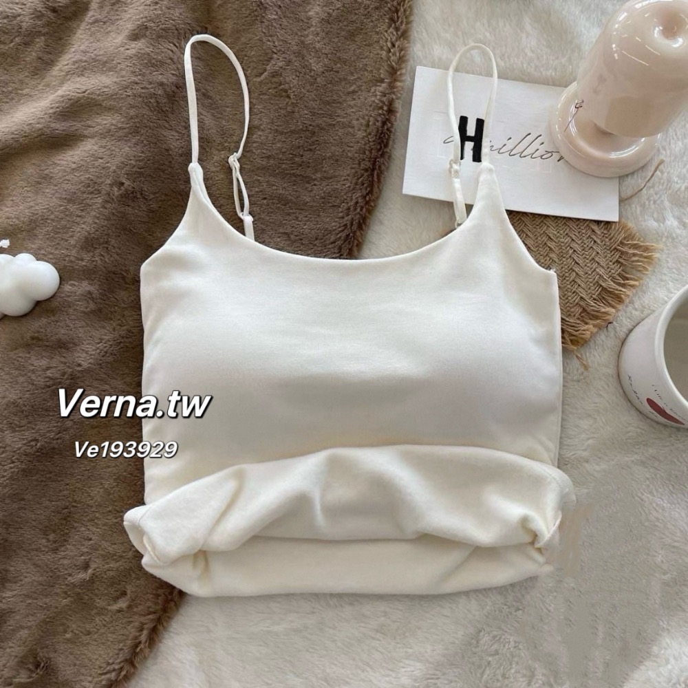 百搭配備🤍磨毛加厚保暖吊帶背心-細節圖5