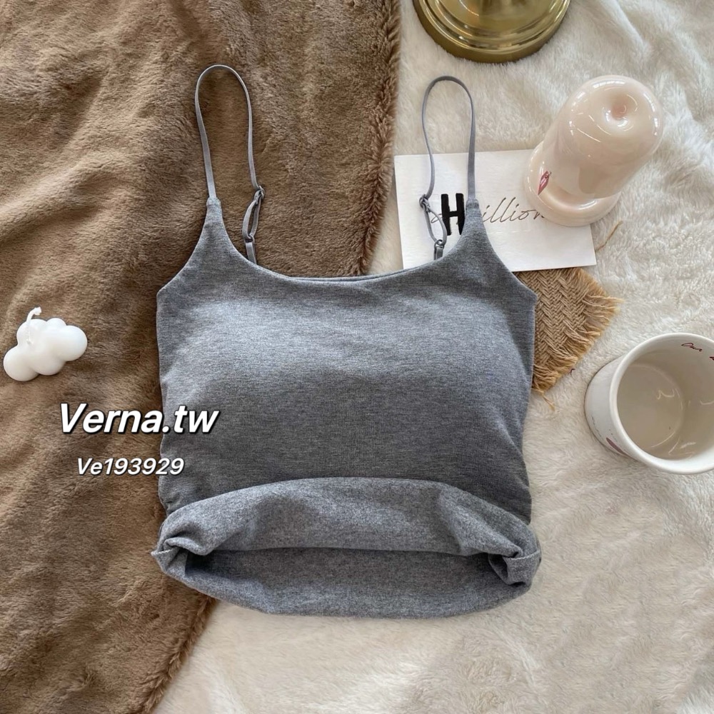 百搭配備🤍磨毛加厚保暖吊帶背心-細節圖6