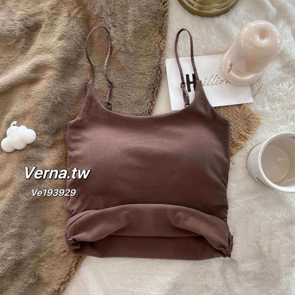 百搭配備🤍磨毛加厚保暖吊帶背心-細節圖7