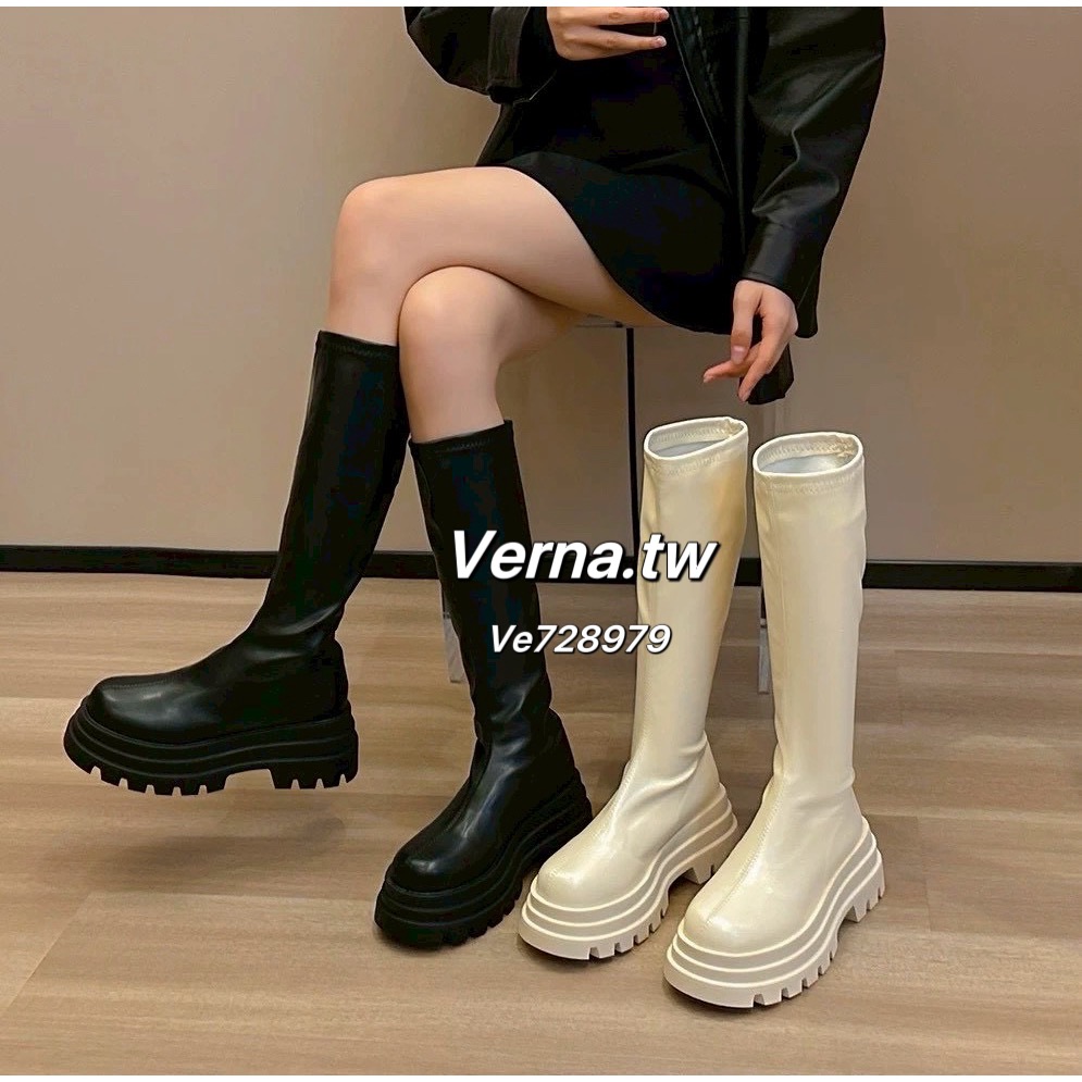 比例逆天增高長靴🖤-細節圖6