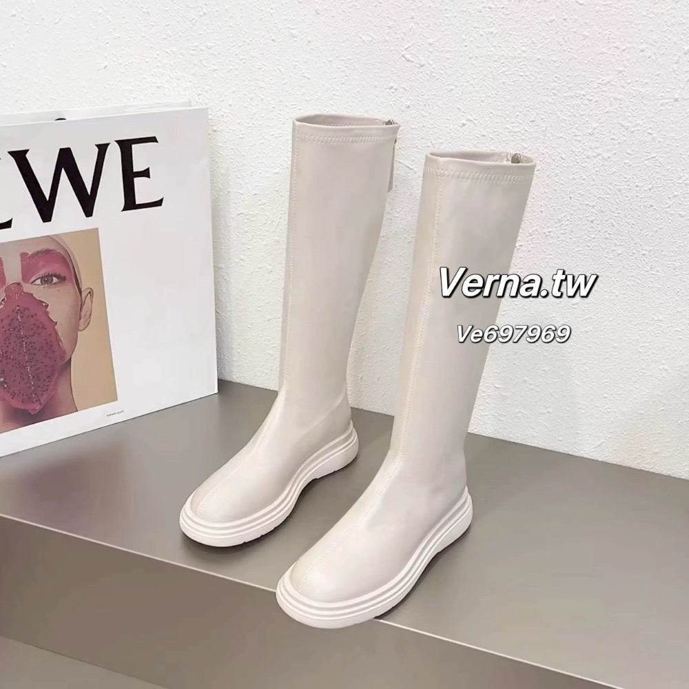 厚底大長腿歐膩長靴✨-細節圖7