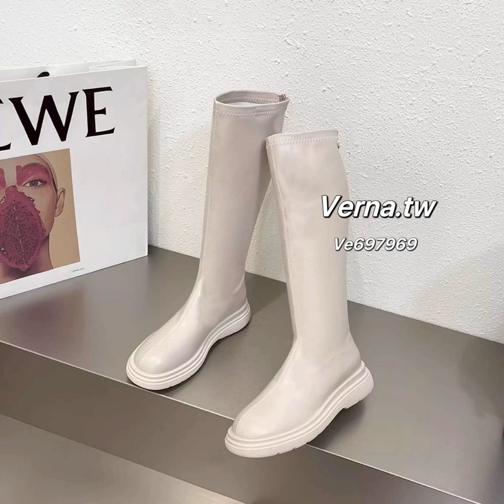 厚底大長腿歐膩長靴✨-細節圖8