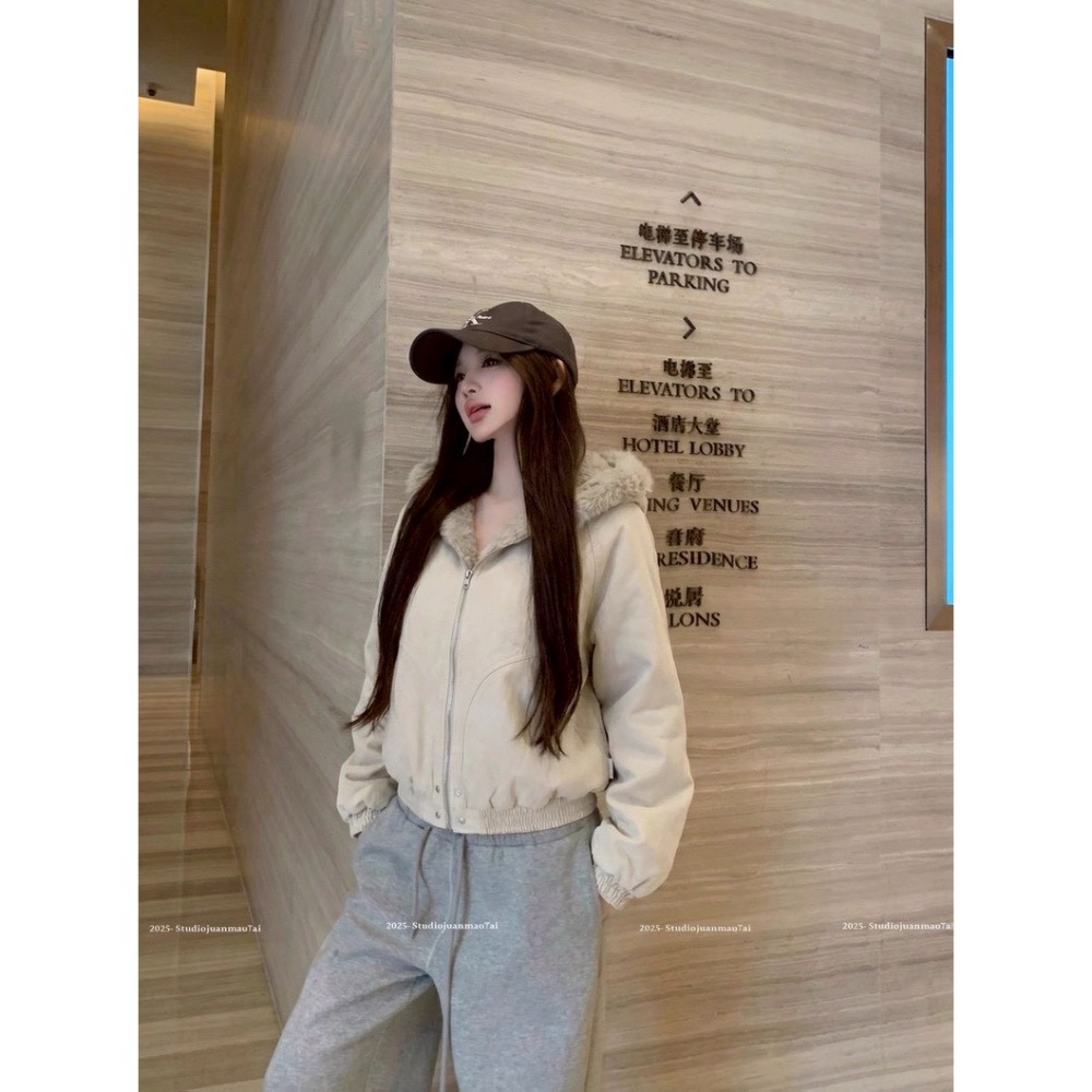 高級感鎖暖🤍保暖精緻感女孩必備外套-細節圖2