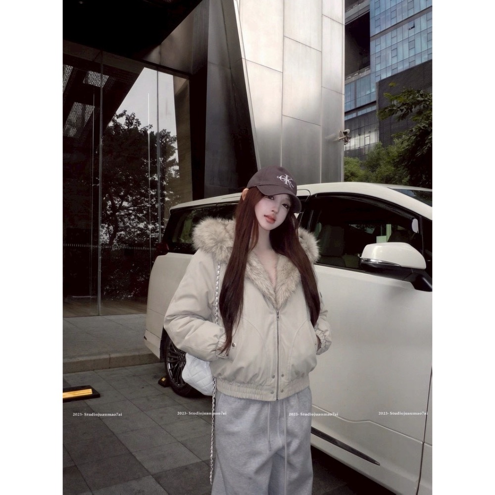 高級感鎖暖🤍保暖精緻感女孩必備外套-細節圖5