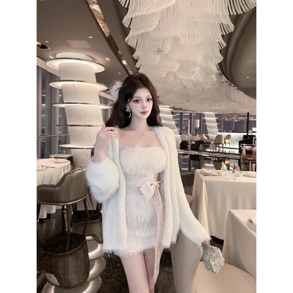 昭昭物語🌹毛毛感連身洋-細節圖2