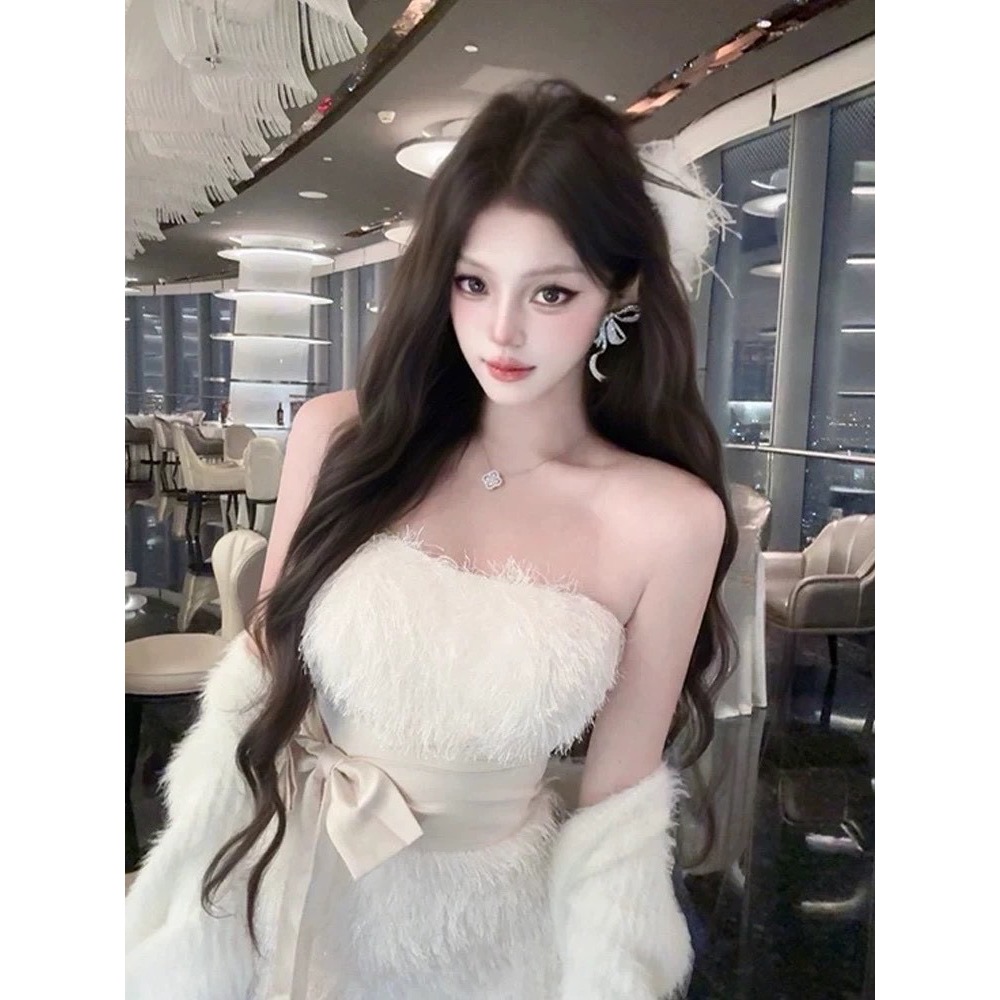 昭昭物語🌹毛毛感連身洋-細節圖5