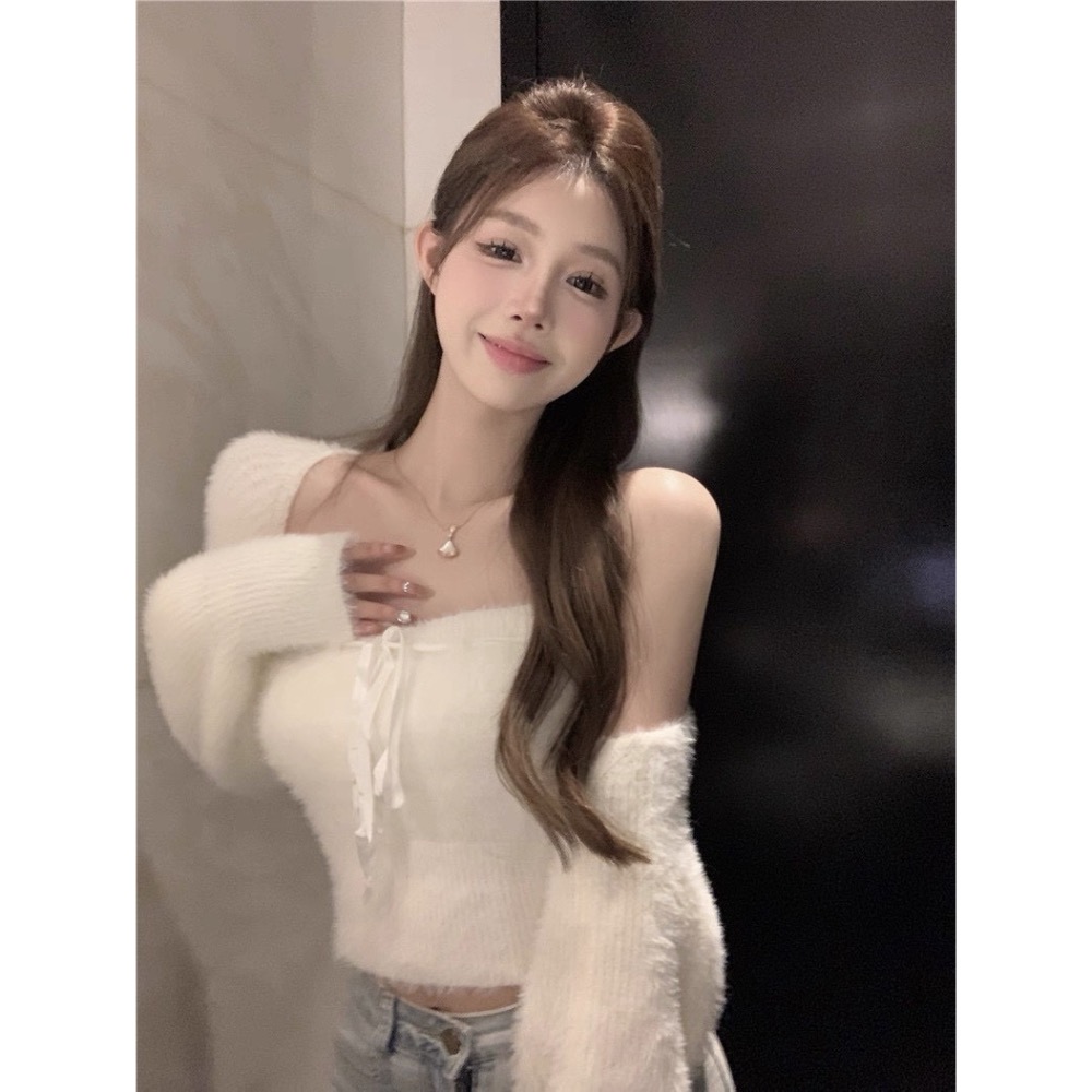 奶霜甜感🍦毛絨甜美感兩件套-細節圖10