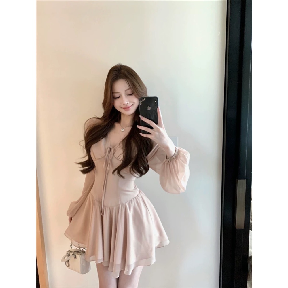 撩心薔薇💗溫柔女神連身裙-細節圖3