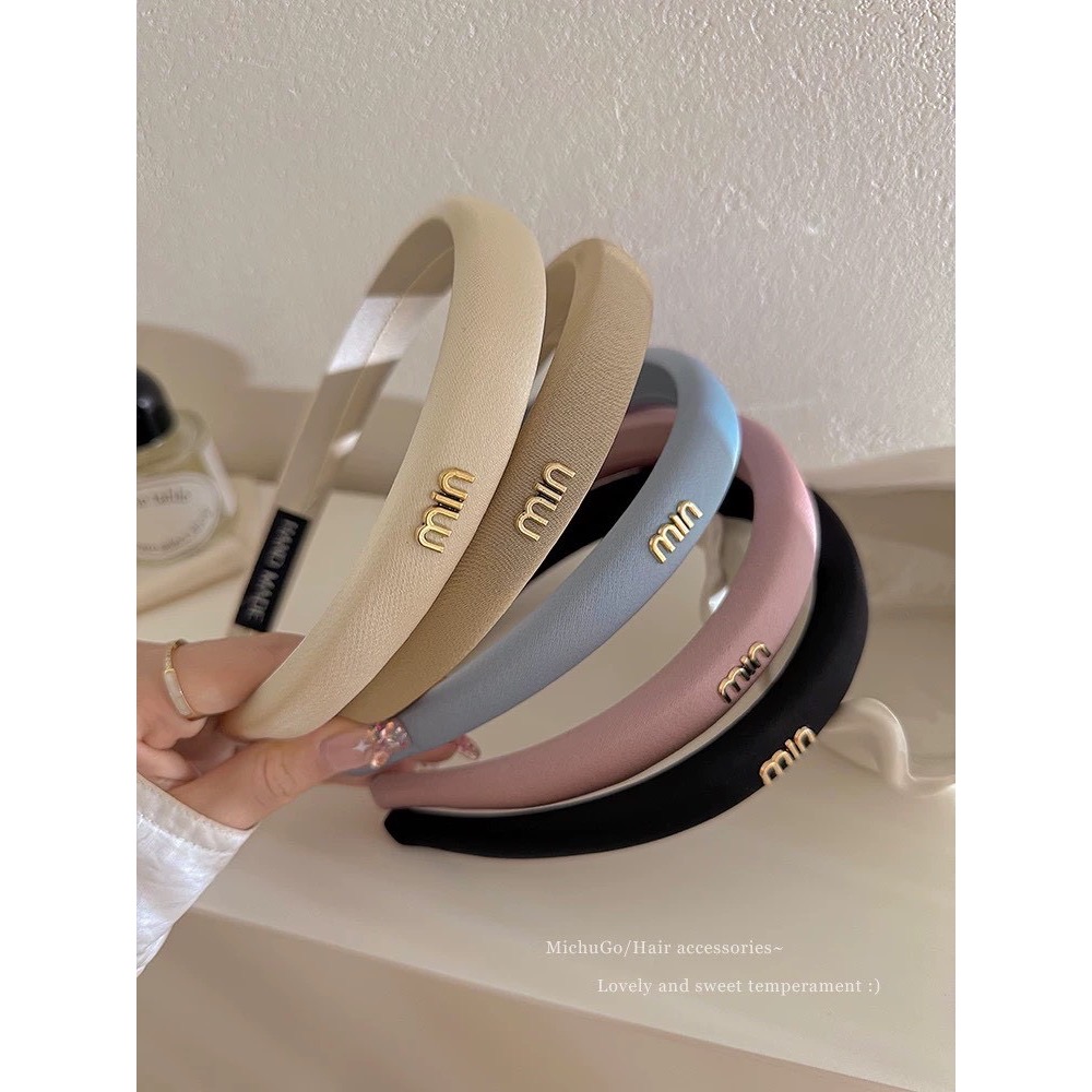 絲光字母髮箍🐰-細節圖2