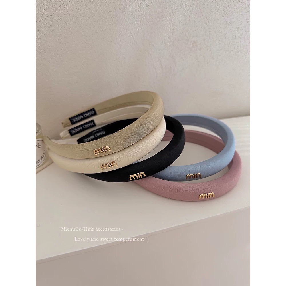 絲光字母髮箍🐰-細節圖4