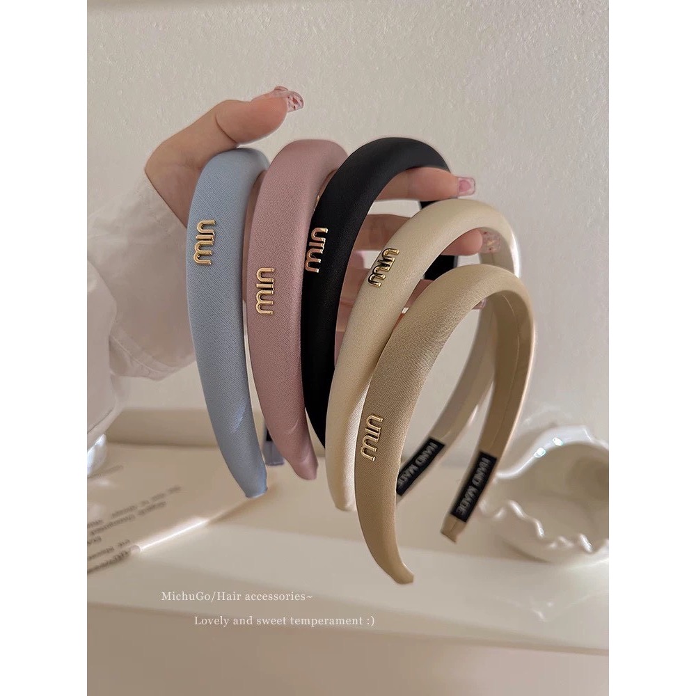 絲光字母髮箍🐰-細節圖5