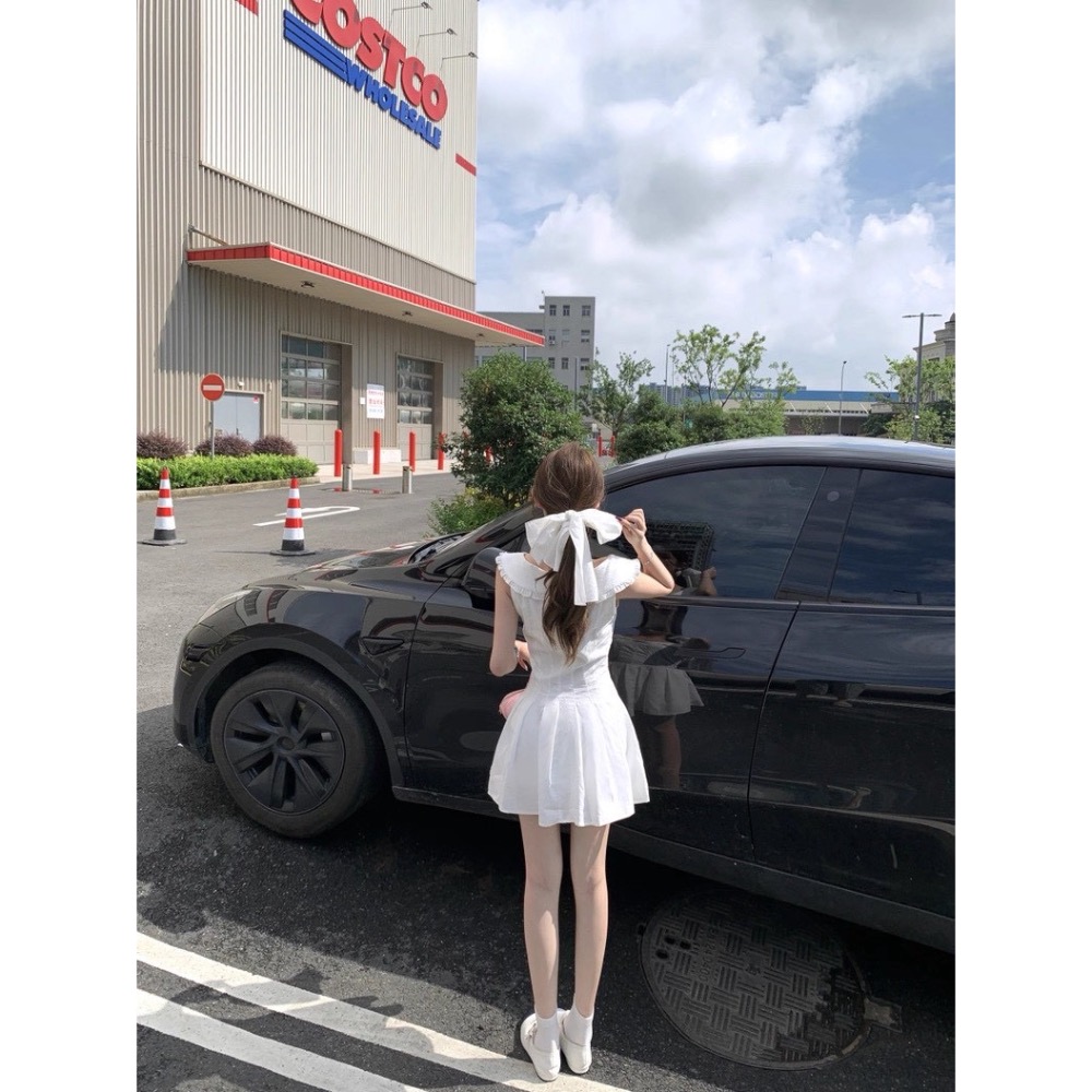 海軍風設計💭收腰連身裙-細節圖8