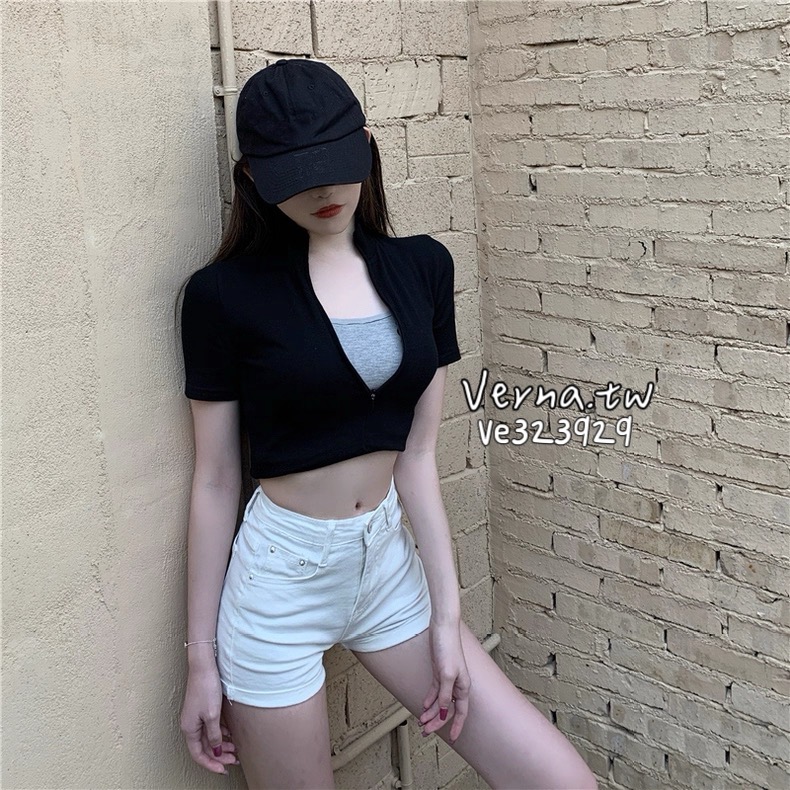 夏日心動‘𝓓𝓮𝓷𝓲𝓶 𝓒𝓾𝓽𝓮 🤍顯腿長牛仔短褲-細節圖6