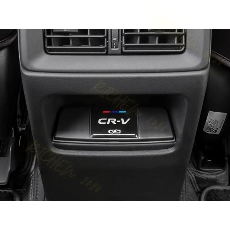 本田 CRV6 後座 USB 防塵蓋 保護蓋 防水 防塵 防髒汙 後排 配件 改裝 裝飾 CR-V 6代 CRV 六代-細節圖6