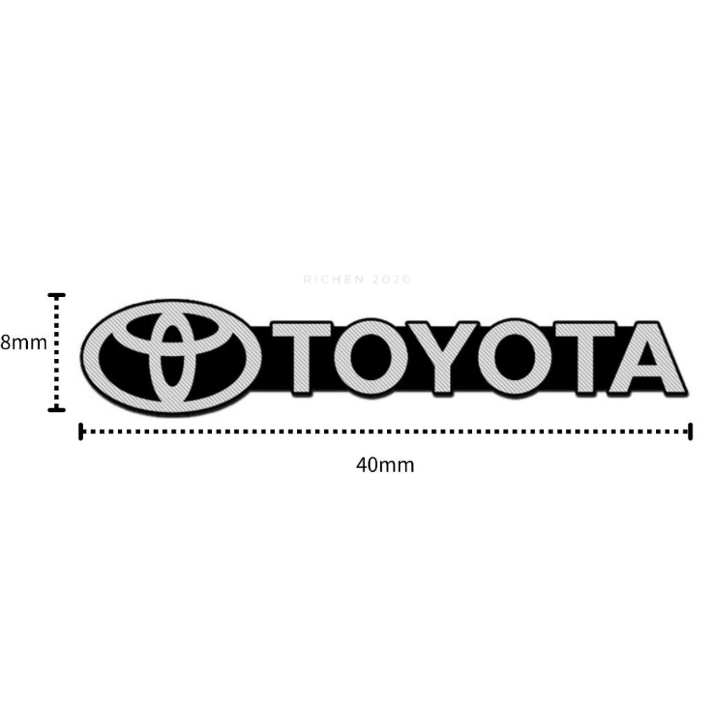 豐田 車標貼 汽車音響標示 音響貼 內飾 toyota 小標貼裝飾貼 RAV4 ALTIS CROSS yaris-細節圖4
