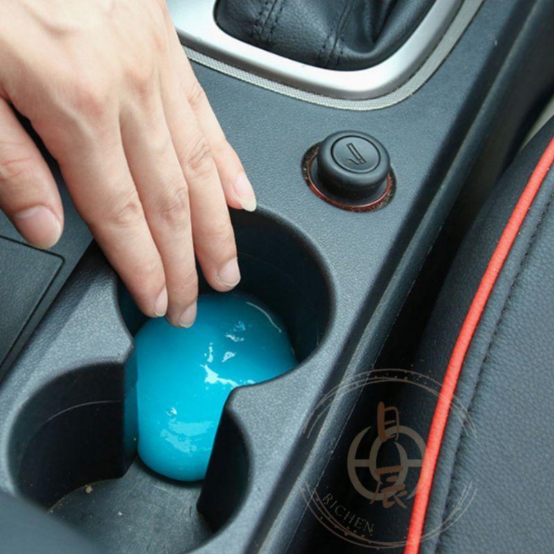 汽車內裝縫隙清潔軟膠 車載 清潔軟膠 出風口 內裝 清潔 黏灰塵 粘灰塵 史萊姆 RAV4 CRV CROSS HRV-細節圖8