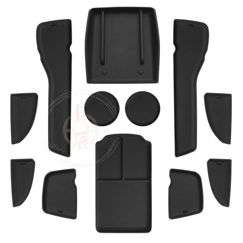 本田 CIVIC11 中控 扶手箱 收納墊 車門 水杯 門槽墊 車內 裝飾 改裝 配件 內裝 HONDA 喜美 11代-細節圖7