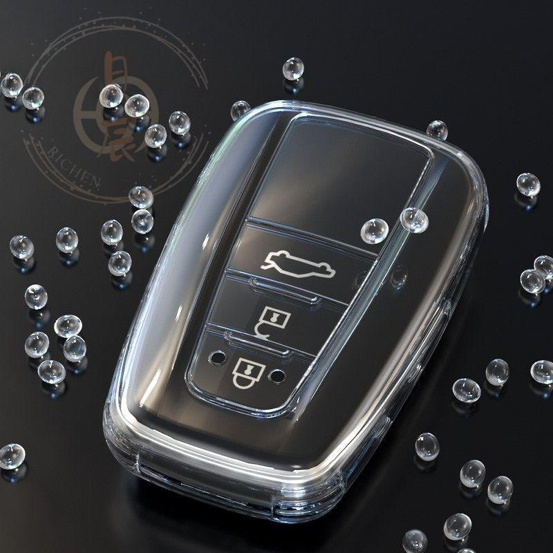 豐田 TPU 透明鑰匙套 RAV4 CROSS ALTIS CAMRY 鑰匙套 鑰匙皮套 保護套 鑰匙圈 果凍套 空壓殼-細節圖5