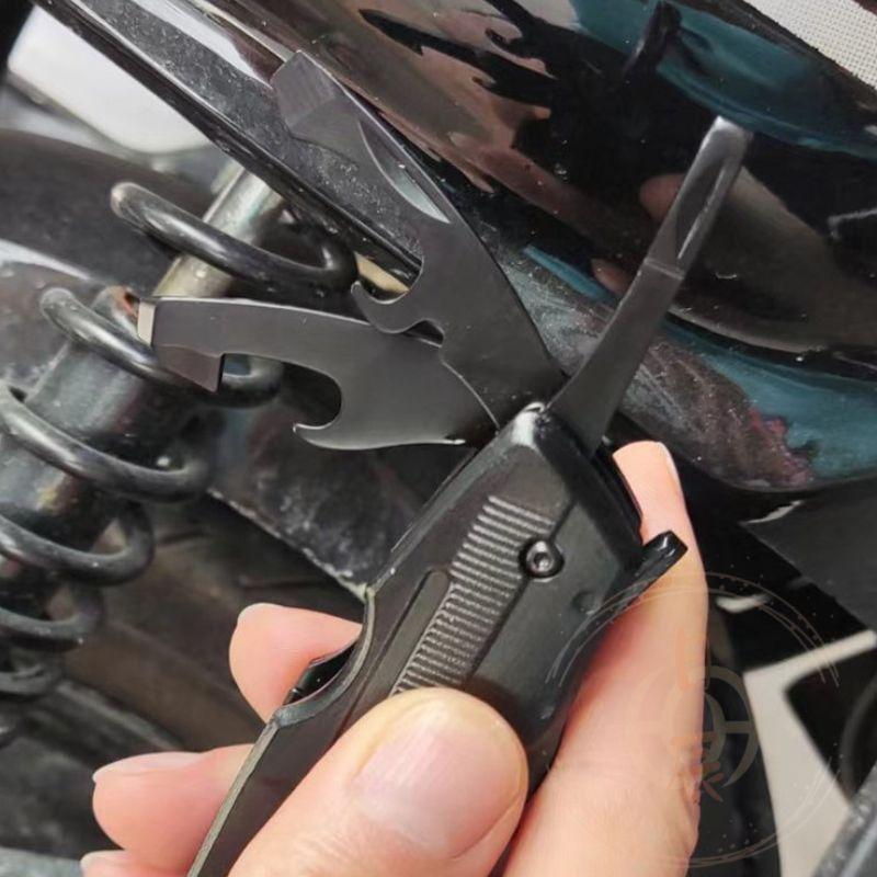 便攜式多功能工具套裝 車用 汽車 工具 板手 螺絲起子 老虎鉗 摺疊 瑞士刀 露營 RAV4 CROSS CRV HRV-細節圖5