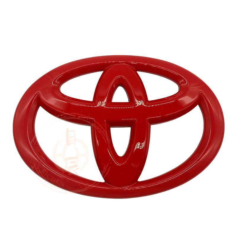 豐田 後車標飾蓋 後車標 黑化 車標貼 車標 改色 卡夢 碳纖 配件 改裝 RAV4 ALTIS CROSS YARIS-細節圖8