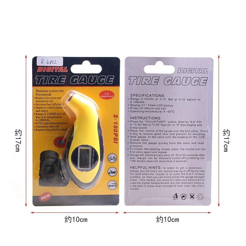 汽車輪胎測壓表 高精密度胎壓計 機械胎壓表 金屬氣壓表 可放氣 RAV4 CROSS ALTIS CRV HRV FIT-細節圖9