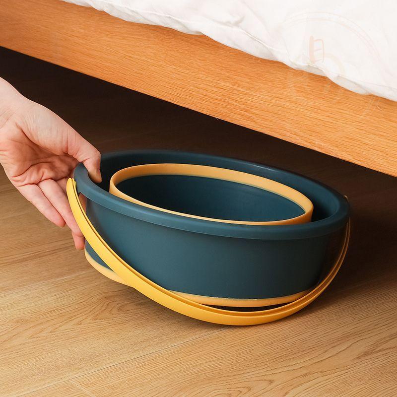 多功能折疊水桶 便攜旅行手提可折疊 泡腳桶 家用 沙灘 玩具桶 RAV4 CROSS ALTIS CRV HRV FIT-細節圖5