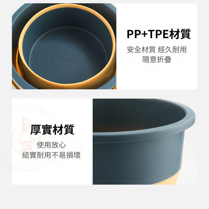 多功能折疊水桶 便攜旅行手提可折疊 泡腳桶 家用 沙灘 玩具桶 RAV4 CROSS ALTIS CRV HRV FIT-細節圖6