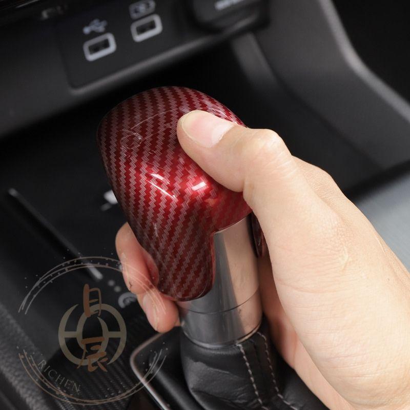 本田 HONDA 排檔頭裝飾蓋 保護蓋  HRV FIT CRV CIVIC 排檔頭 保護殼 碳纖紋 飾板 裝飾 配件-細節圖3