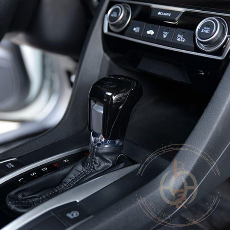 本田 HONDA 排檔頭裝飾蓋 保護蓋  HRV FIT CRV CIVIC 排檔頭 保護殼 碳纖紋 飾板 裝飾 配件-細節圖4