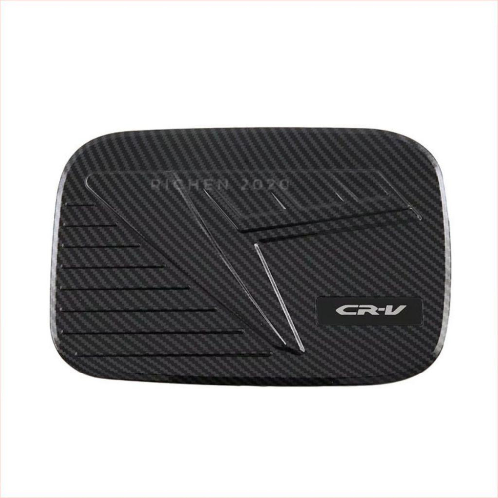 本田 CRV6 油箱蓋 飾板 卡夢紋 碳纖維 油箱 加油蓋 配件 裝飾 保護殼 加油孔蓋 HONDA CR-V 六代-細節圖6