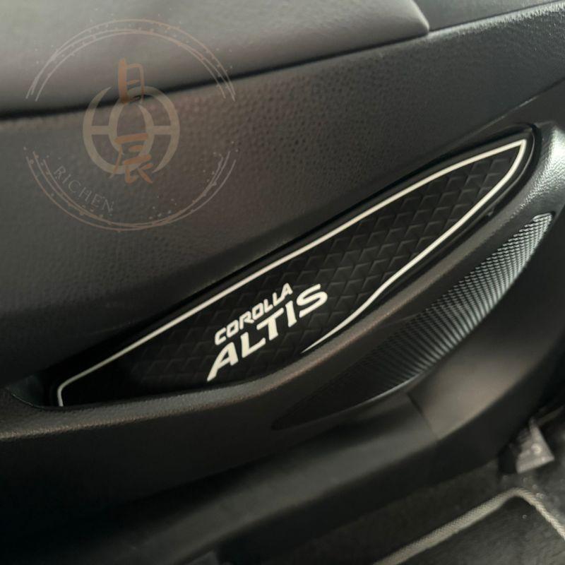 豐田 Corolla ALTIS 12代 矽膠 門槽墊 水杯墊 杯墊 門槽水杯墊 硅膠 防水 配件 減震 TOYOTA-細節圖5