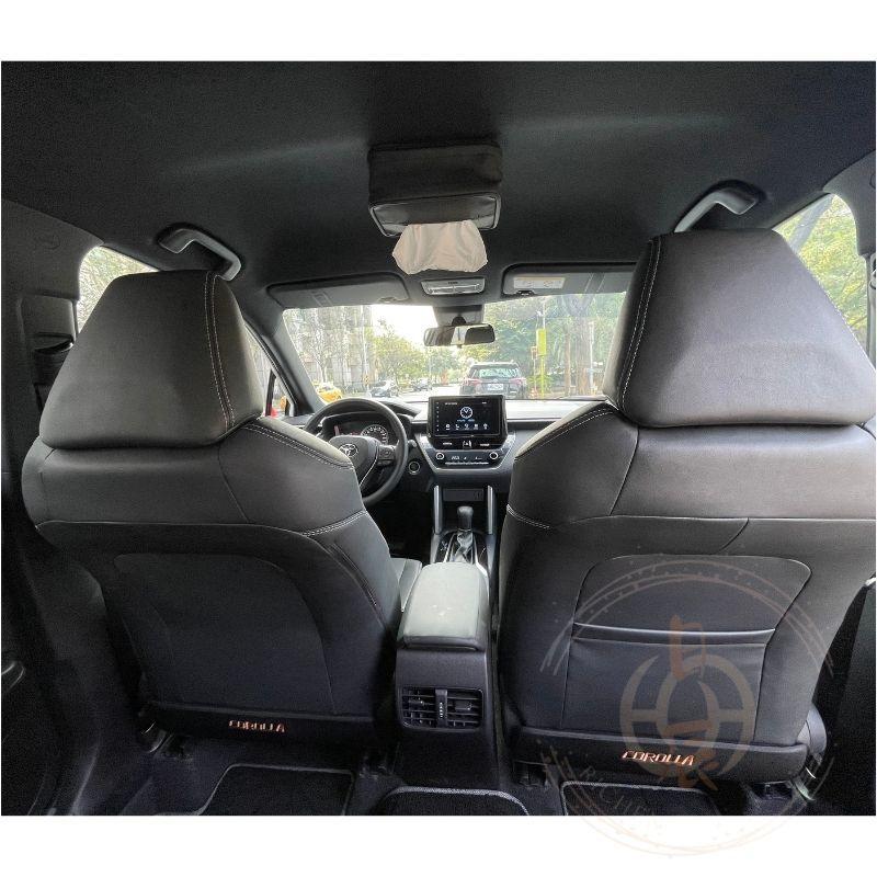 PU皮革 磁吸 面紙盒 衛生紙盒 衛生紙 面紙 磁鐵 吸頂 RAV4 Altis YARIS SIENTA CRV-細節圖4