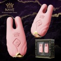 乳夾SM情趣用品 Zalo｜Nave｜電動遙控乳頭夾 女性男用情趣用品情人節禮物交換禮物-規格圖2