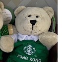 HitoMi’s 代購 全新 香港 新加坡 泰國 星巴克 bearista熊娃娃-規格圖3