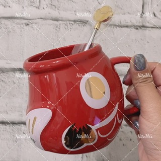 HitoMi’s 代購 全新 新加坡星巴克 錦鯉魚馬克杯 含金元寶攪拌棒-細節圖2