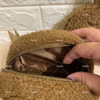 HitoMi’s 代購 全新 台灣星巴克 棕色玉兔多功能包-細節圖2