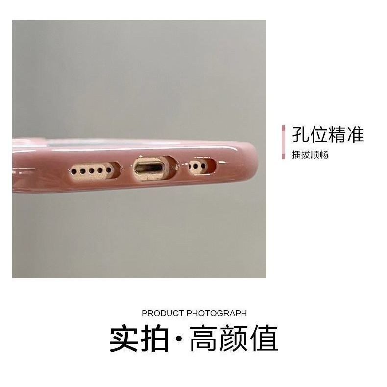 草莓熊少女蘋果手機殼-細節圖5