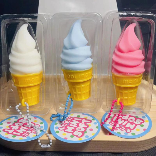 日本冰淇淋吊飾捏捏樂 squishy軟軟