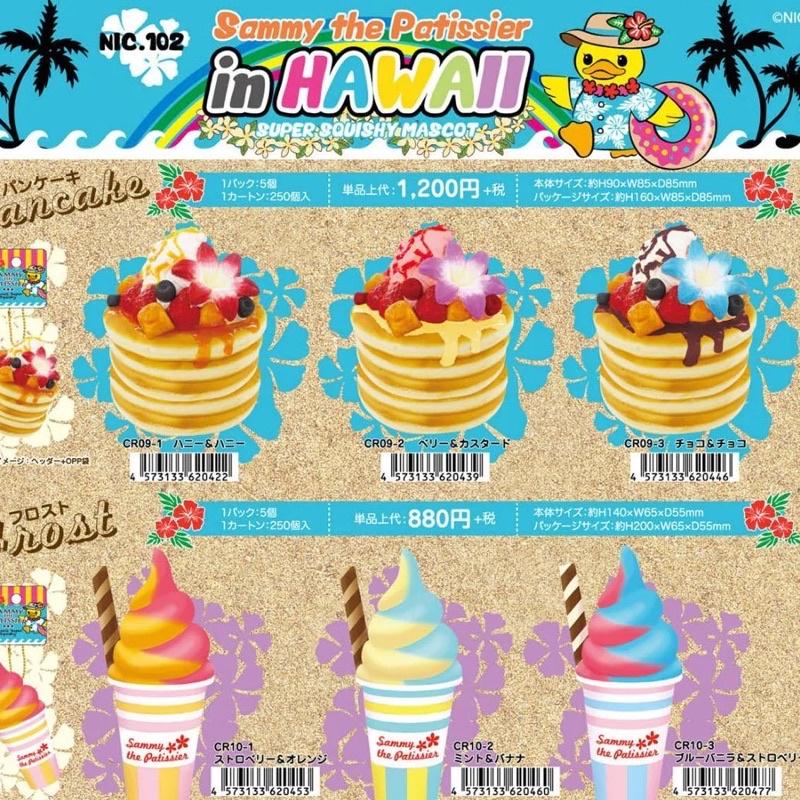 日本Nic sammy雙色冰淇淋squishy軟軟 海外正版軟軟 捏捏吊飾-細節圖4