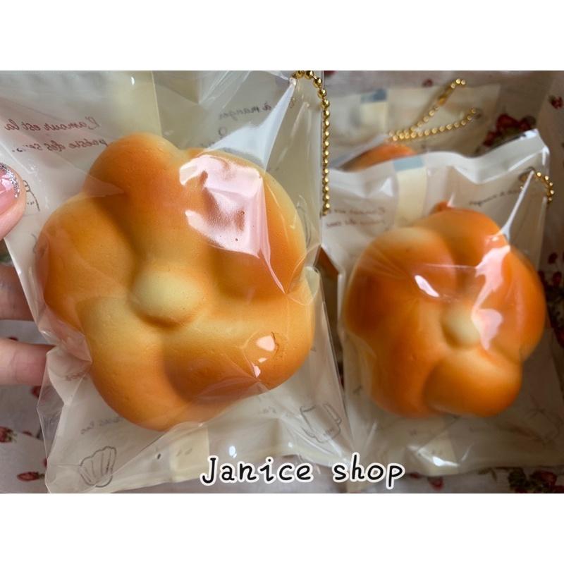 花花餐包squishy軟軟 捏捏麵包吊飾-細節圖3