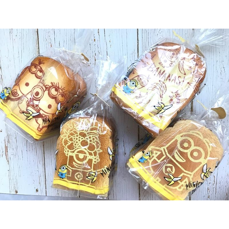 日本小小兵 大吐司吐司塊squishy 軟軟-細節圖2