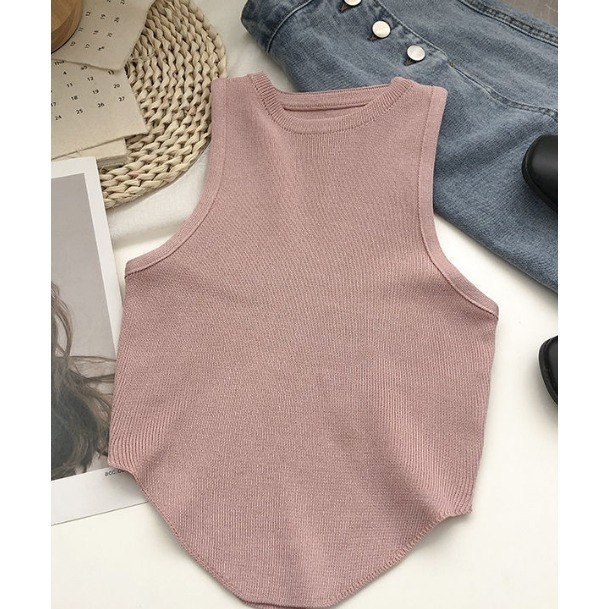 高級感別緻工字型夏季純欲甜辣妹性感上衣女設計感小眾吊帶背心女 共4色-細節圖4